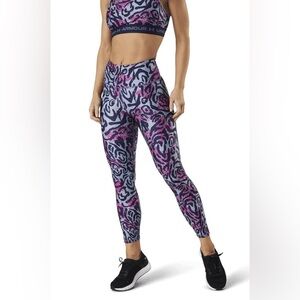 Under Armour Pink and Gray High-Waisted Leggings